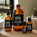 AirScent Hotel Diffuser Oil No. 1023 Inspired by The Baccarat Hotel Scent - Love Affair Fragrance Oil for Ultrasonic and Waterless Diffusers and Crafting - 120 mL, 4 fl oz Glass Bottle with Dropper