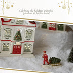 Spode Christmas Tree Miniature Village Bell Hop Figural Decoration, Holiday Figurine, Festive Tabletop Christmas Décor, Seasonal Home & Holiday Decoration Accent for Display