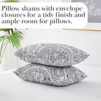 Southshore Fine Living, Inc. Farmhouse Bedding Quilt Set, Twin XL Coverlet, Oversized Quilt, Summer Coverlet, Lightweight Bedspread 2-Piece Set with One Matching Pillow Sham, Twin/XL Quilts, Black