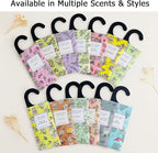 ROSE COTTAGE Large 12 Packs White Gardenia Hanging Closet Deodorizer Air Freshener Long Lasting Scented Sachets Smell Goods for House