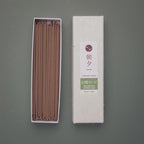 Asayu Japan Traditional Smoke Incense Sticks Sandalwood & White Sage Blend Fragrance Scent (40gr) for Morning Meditation, Relax or Yoga, Made in Japan (Sandalwood & White Sage Blend 20g)