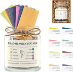 Bible Verse Jar for Christmas Gifts, Initial S Read Me When Prayer, Emotion and Feelings Scripture, Uplifting Jar Christian Gifts for Women, Scriptural Study Supplies Men Art Work for Family