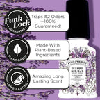 Poo-Pourri Before-You-Go Toilet Spray, Lavender Vanilla, 4 Fl Oz, Up to 200 Uses, Bathroom Odor Deodorizer, Plant-Based with Essential Oils, for Home or Work, Lavender, Vanilla and Citrus Scent