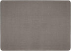 House, Home and More Skid-Resistant Carpet Indoor Area Rug Floor Mat - Gray - 4 Ft X 6 Ft - Non Slip Rubber Backing, Stain Resistant, Dog Friendly, Living Room Bedroom Kitchen Entryway