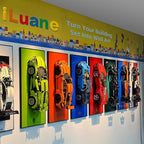 iLuane Display Wallboard for Race Car Model Building Kit 42096, Adult Collectibles Wall Mount, Home or Office Décor (No Car Included)
