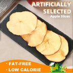 Dried Apple Slices, Apple Slices, Dried Apples, 3.52oz/100g No Added Sugar, No Nothing, Dried Fruit Tea, Clean Snacks, Natural Sweetness & Subtle Tartness, Simmer Pot Mix, Potpourri Bowl Filler, for Home Decor