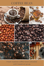 ECO CANDLE CO. Room & Linen Spray, Coffee Bean, 8 oz. - Scents Of Coffee Beans & Hazelnut - Recycled Aluminum Bottle, No Propellents, Pump Top, All Natural Ingredients