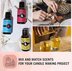 Eternal Essence Oils Spring Fling Set of 6 Premium Fragrance Oils - Includes Sweet Grass, Lilac & Lilies, Lavender Breeze, Sweet Pea, Honeysuckle and Enchanted Orchid Scented Oils - 10ML