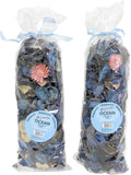 Ocean Scented Potpourri – 2 Large Bags (120g Each) of Dried Botanicals for Bowls, Vases & Gifts – Home Fragrance Decor by Dependable Industries Inc. Essentials