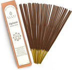 Opium Incense Sticks, Organic Hand Dipped Incense, Natural Herbs & Aromatic Ingredients, Contain 40 Sticks Inside, Burn Time 45-60 Min, Spiritual Gifts, Incense by Karma Pledge