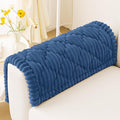 Smiry Pet Couch Cover for Dogs Washable, Non-Slip Fuzzy Couch Covers for 3 Cushion Sofa Pet Friendly, Soft Thick Furniture Protector Sofa Slipcover Mat for Dogs (Navy, 27.6" x 27.6")