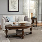Liberty Furniture Allington 3 Piece Set for Living Room - Cocktail Tables, 2 Oval End Tables - Satin Sienna