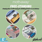 Richards Homewares Moth Away Herbal Non Toxic Natural Repellent, Count, 24-Sachets