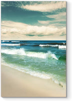 Renditions Gallery Canvas Nature Wall Art Paintings & Prints Romantic Enchanting Beach Glam Modern Artwork Wall Hanging Decorations for Bedroom Living Room Office Kitchen - 18"x27" LT06