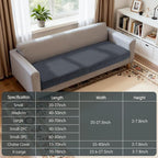 Hokway Stretch Couch Cushion Slipcovers X-Large Reversible Cushion Replacement Slipcovers Sofa Cushion Covers