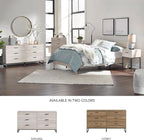 Signature Design by Ashley Socalle 6 Drawer 59" Dresser, Beige