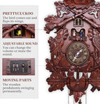 Kendal Cuckoo Clock Large Vintage Deer Handcrafted Wood Cuckoo Clock MX226C
