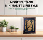 AMT 9 Inch Acrylic Plate Display Stand - Holder Frame, Picture, Decorative Plate, Book, Photo Easel