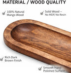 Incense Burner Or Incense Stick Holder - Incense Tray Wooden Ash Catcher - Handmade Mango Wood Incense Stand for Gifting. Modern Home Decor