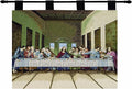 Manual Inspirational Collection Wall Hanging and Finial Rod, Last Supper, 36 X 26-Inch