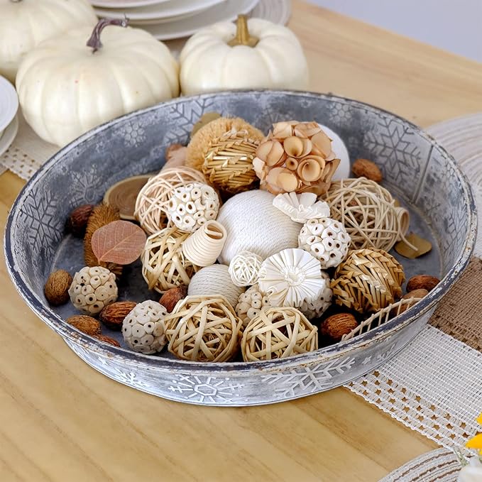centerpieces Decorative vase & Bowl Filler Balls Potpourri Bags Decorative Bowl Filler Assorted Decorative Balls,Home Fragrance Sachet Vase Filler for Centerpiece Decor