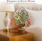 The Original 7 Chakra Crystal Tree Birthday Gifts for Women, Healing Crystal Tree of Life Sister birthday gifts Room & Home Decor Gift for Mom Her Positive Energy New House Warming Gift Women unique