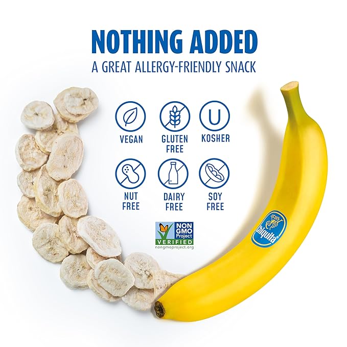 Brothers-ALL-Natural Fruit Crisps, Banana, 0.59 oz (Pack of 24), PP-GRCE13088