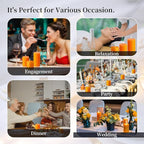 KONNI Orange Pillar Candles Set of 3, 3"x 4" Unscented Pillar Candles Bulk, 40 Hours Long Burning Candles, Smokeless&Dripless Large Round Candle for Wedding, Home Decoration, Parties, Spas, Dinner