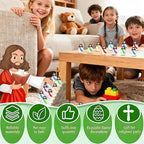 20pcs Mini Jesus Statue Ornament Mini Christ Savior Decoration Small Jesus Statue Sunday Religious Party Easter（Colorful）