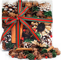 STRN Potpourri Bowl Filler, Winter Wreath Scented Dried Flower Bags, Home Decoration, Mixed Scents Dried Flower Bowl Vase Filler for Winter Home, SPA, Store, Living Room