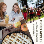 Apple Slices, Dried Apples,7.05 oz /200g,No Added Sugar, Gentle Sweet-Non-Cloying, Concentrated Apple Flavor & Nutrition, Simmer Pot Mix, Simmer Pot Potpourri, for Home Decor, Sweet Wishes, Resealable Bag