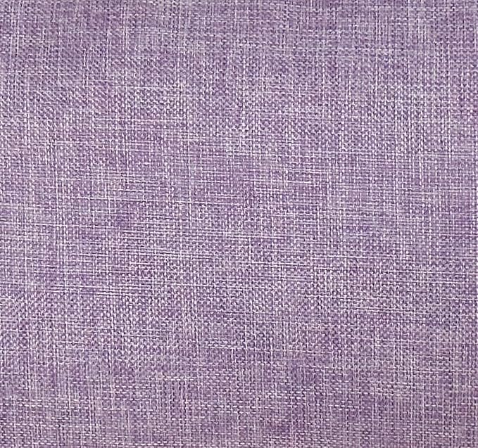 Aiking Home Woven Fine Faux Linen Throw Pillow Cover, Size 12"x24", Lavender