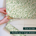 The Master Herbalist Fragrant Scented Drawer Liners in a William Morris Inspired Design | Pack of 5 Sheets | Contains Essential Oils | Made in The UK (Neroli & Bergamot)