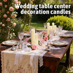 18 Pack Ivory Pillar Candles Bulk Set, 2x3 2x6 2x8 Inch - 6 Each Size, Dripless Smokeless Clean Burning for Wedding Centerpieces, Home Decor, Church, Romantic Ambiance！