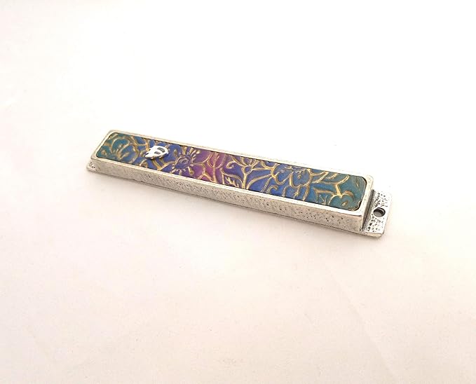 Modern Mezuza Cover Handmade In Israel Perfect as New Home and Bar Mitzvah Gift, Mezuzah case