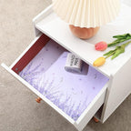 10 Sheets Drawer Liners for Dresser Scented Drawer Liners Non Adhesive Scented Paper for Fragrant Home Shelf Closet(Lavender,Lavender)