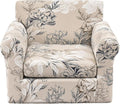 KRFOONN 2 Piece Chair Covers Printed Sofa Covers Couch Covers Washable Armchair Sofa Couch Slipcover Furniture Protector with Elastic Bottom for Living Room (Armchair, 26), Small