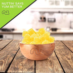 NUT CRAVINGS - Dried Pineapple Chunks, Lightly Sweetened (32oz, 2 LB) Tu Bishvat Favorite - Sweet Healthy Snack, Vegan, Kosher, Resealable Bag
