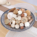 centerpieces Decorative vase & Bowl Filler Balls Potpourri Bags Decorative Bowl Filler Assorted Decorative Balls,Home Fragrance Sachet Vase Filler for Centerpiece Decor