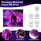 NYZE Astronaut Space Tapestry for Bedroom, Glow in the Dark Room Decor Wall Tapestries, Cool Galaxy Planet Wall Hanging, Wall Hanging for Men Guys Gamer Room Dorm Living Room 59in×51in