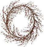 NeoL'artes 6ft Red Pip Berry Garland for Christmas Craft Décor or Celebrations Embellishing