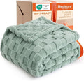 Bedsure GentleSoft Sage Green Throw Blanket for Couch - Super Soft Cozy Blankets Gifts for Women Men Girls, Cute Small Fleece Throws for Bedroom Home Decor, 50x70 Inches