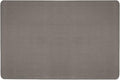 House, Home and More Skid-Resistant Carpet Indoor Area Rug Floor Mat - Gray - 6 Ft X 9 Ft - Non Slip Rubber Backing, Stain Resistant, Dog Friendly, Living Room Bedroom Kitchen Entryway