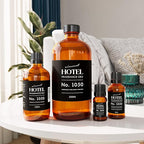 AirScent Warm Vanilla Ritzy Hotel Fragrance Oil No. 1050 - Marshmallow Vanilla Tonka Bean - Hotel Diffuser Oil for Ultrasonic and Waterless Diffusers and Crafting - 120 mL, 4 fl oz Dropper Bottle