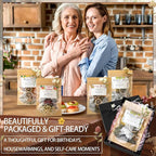 4 Set Spring Clean Potpourri Bags Stovetop Simmering Mix Potpourri Instruction and Sticker Floral Fruity Cinnamon Natural Air Freshener Sachet for Party Craft DIY Gift Housewarming Hostess