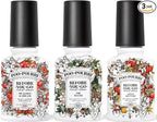 Poo-Pourri Before-You-Go Toilet Spray, Spring 2 Oz Variety Pack– Apple Bottom, Peaches & Cream, and Fir Flush