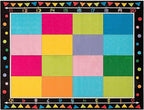 Booooom Jackson Classroom Carpet, Children's Classroom Rug 8'5"x6'5”Kid Rug with Non-Slip Backing,Children's Classroom Educational Seating Carpet Elementary