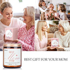 Gifts for Mom from Daughter or Son, Christmas Birthday Mothers Day Candles Gifts for Mom, Lavender Eucalyptus Aromatherapy Candle for Women Help with Stress Relief, 50 Hour Burn Time, 9 oz