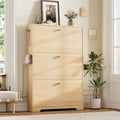 Nicetree Shoe Storage Cabinet, Slim Shoe Cabinet, Hidden Shoe Rack Cabinet, Shoe Storage Cabinet for Entryway, Hallway, Foryer, Natural Oak
