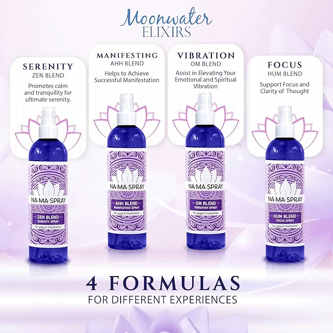 Lavender, Vanilla & Chamomile Aromatherapy Spray - Lavender Spray for Sleep, Room Mist Spray for Aura Cleansing, Spiritual Protection & Tranquility for Positive Energy & Spiritual Gift to Calm & Relax